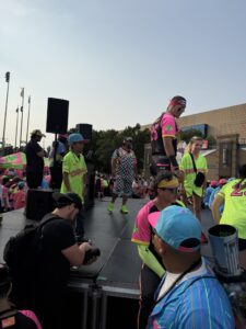Cosmic Baseball Block Party Stage